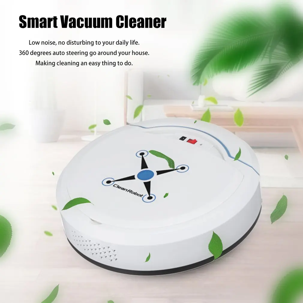 

New Rechargeable Automatic Cleaning Robot Smart Sweeping Robot Vacuum Floor Dirt Dust Hair Cleaner Home Sweeping Machine Sweeper