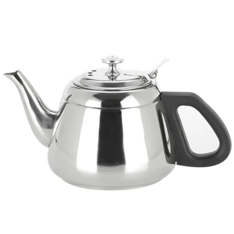 

Чайник из нержавеющей стали с плоским дном, фотоемкость, подходит для индукционной плиты 1200 мл