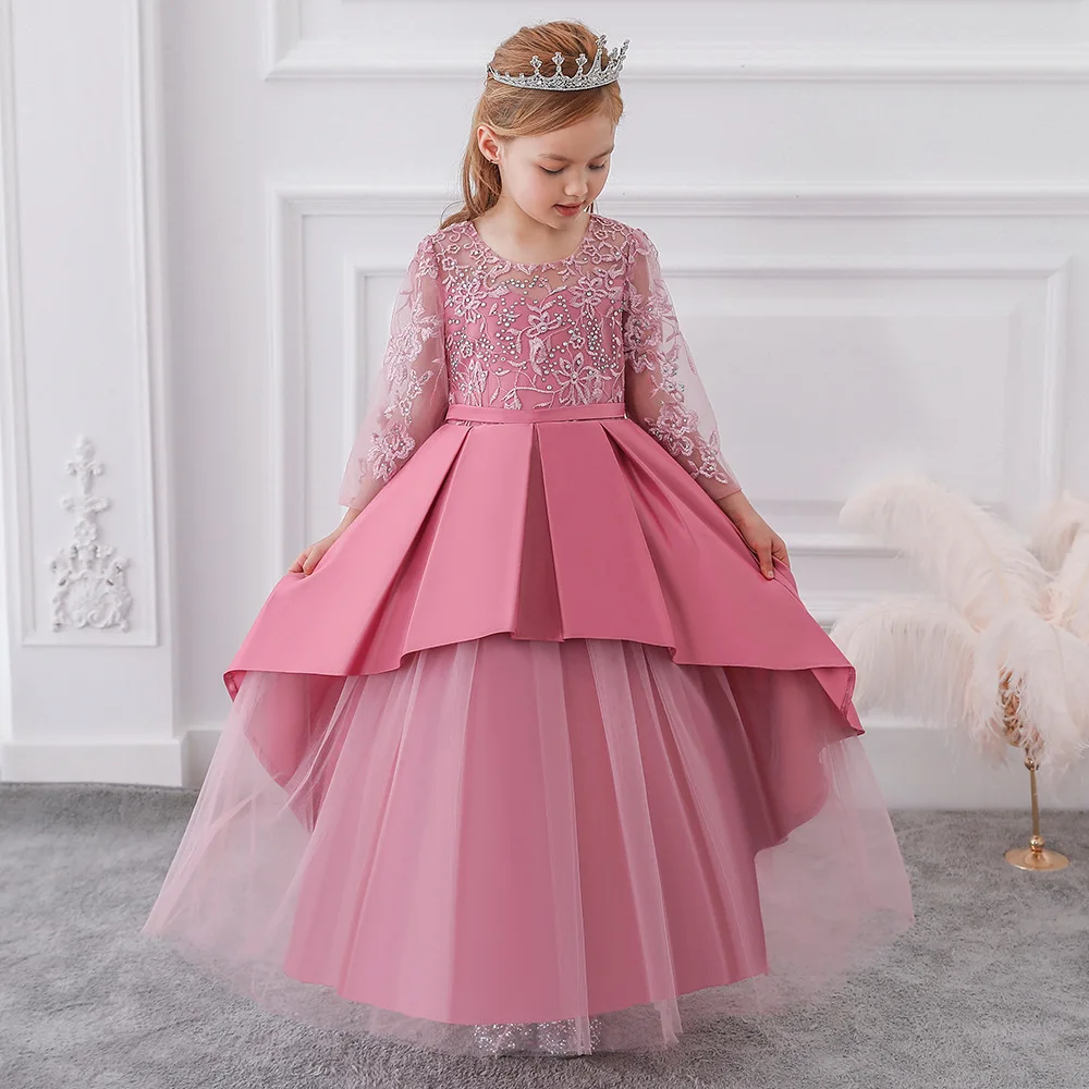 Детское платье 2020 платья принцессы для девочек вечерние ринку и свадьбу вечернее