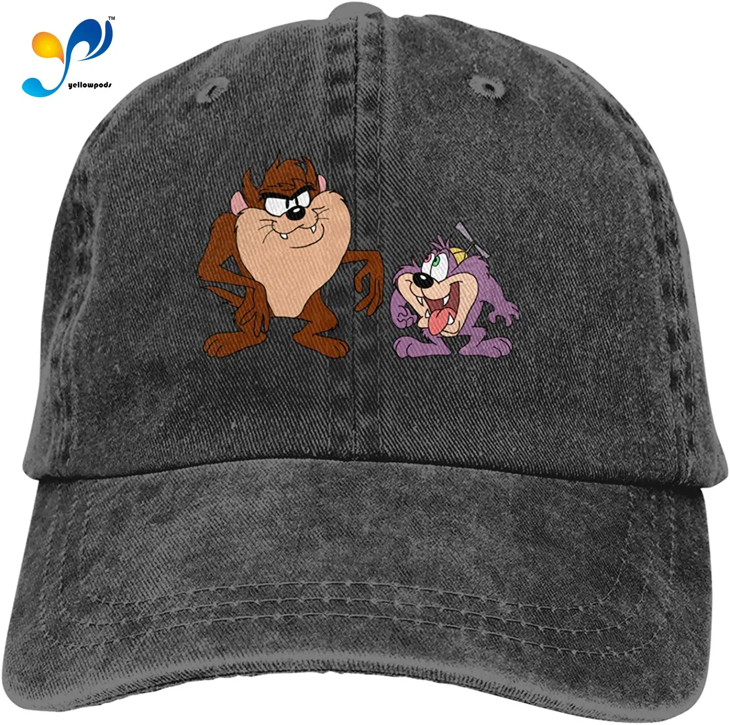 

Taz Breathable Adjustable Baseball Caps Trucker Hats Black