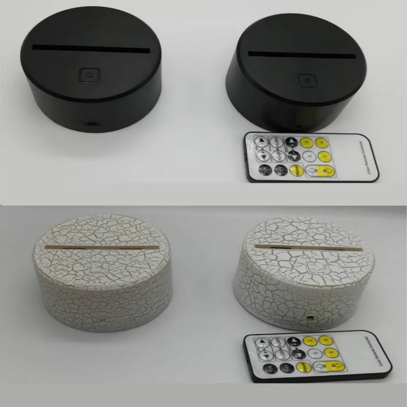 Популярный креативный подарок 3d светодиодный ночник красочный Usb визуальная