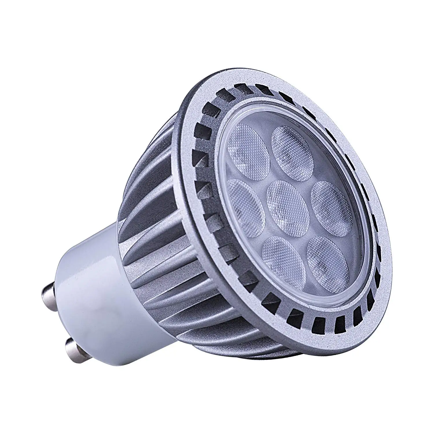 Светодиодсветильник лампа GU10 7 Вт точечная теплого/холодного белого света замена