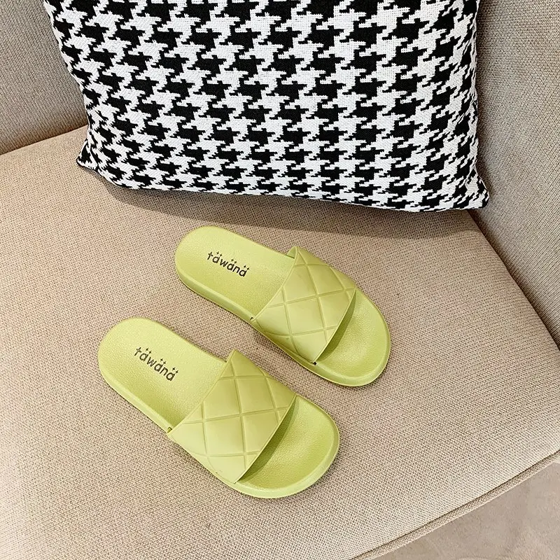 

Women Slippers Summer New Style Casual Soft Sole Solid Color Beach Slippers Women Shoes Beach Shoes Slides Flip Flops