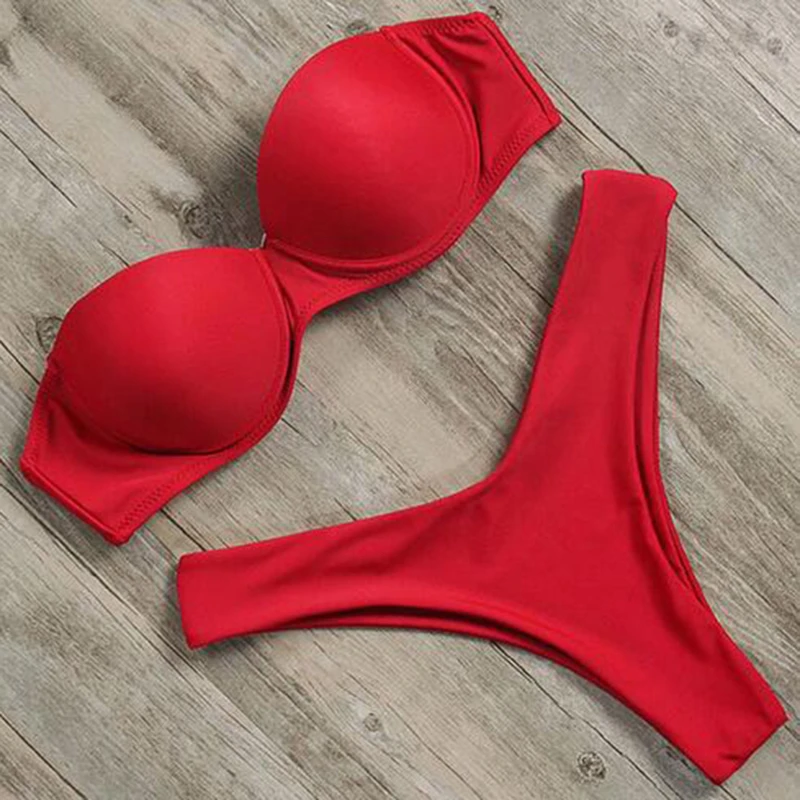 

2021 Women Sexy Wear Bikini Female Swimwear Beach Bikini Leopard Beachwear Set Bathing Suit Snakeskin Push Up Swimsuit
