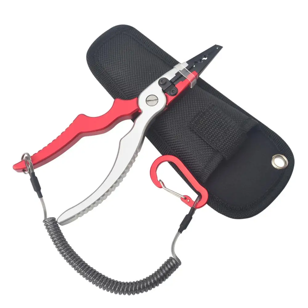 

Hot sale Fishing Tackle Set Aluminium alloy Fish Lip Grip Fish Control with Multifunction Pliers Equipment for Fishing