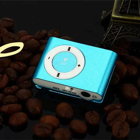 

buy 10 pieces Clip MP3 player built in music with retail box support tf card
