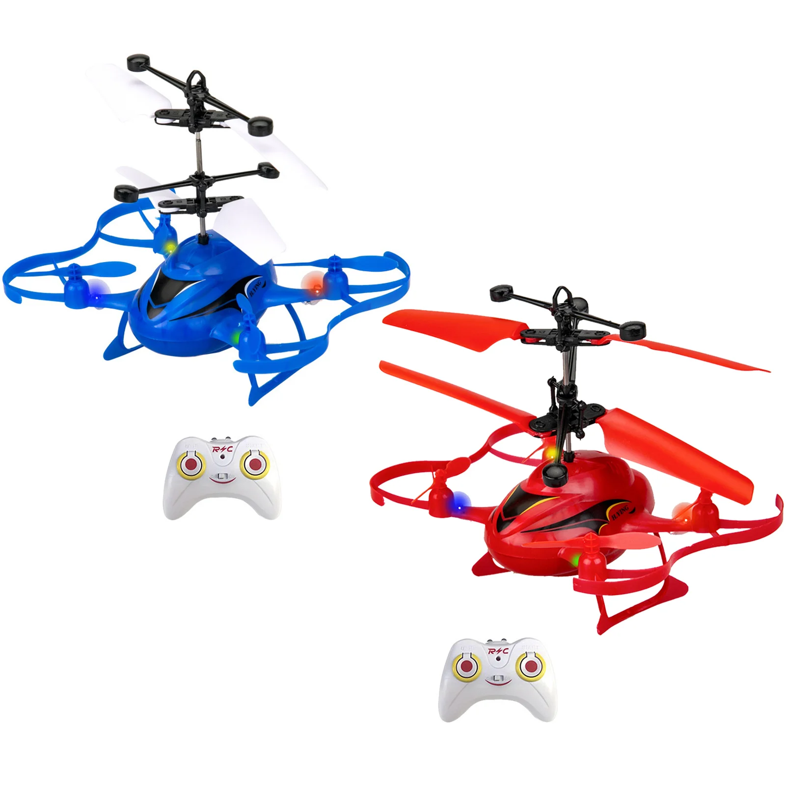 

Mini RC Drone Gesture Sensing Four Axis Helicopter with Lamp