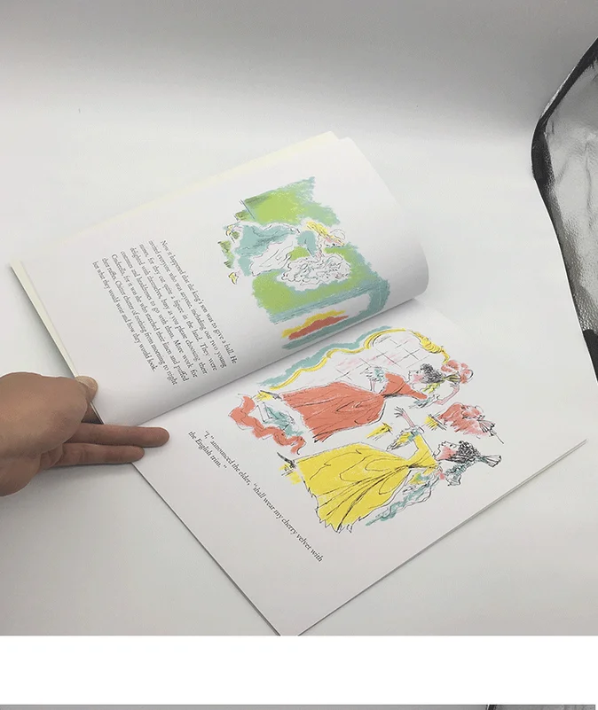 Детская книга Золушки с рисунками на английском языке для начальной школы