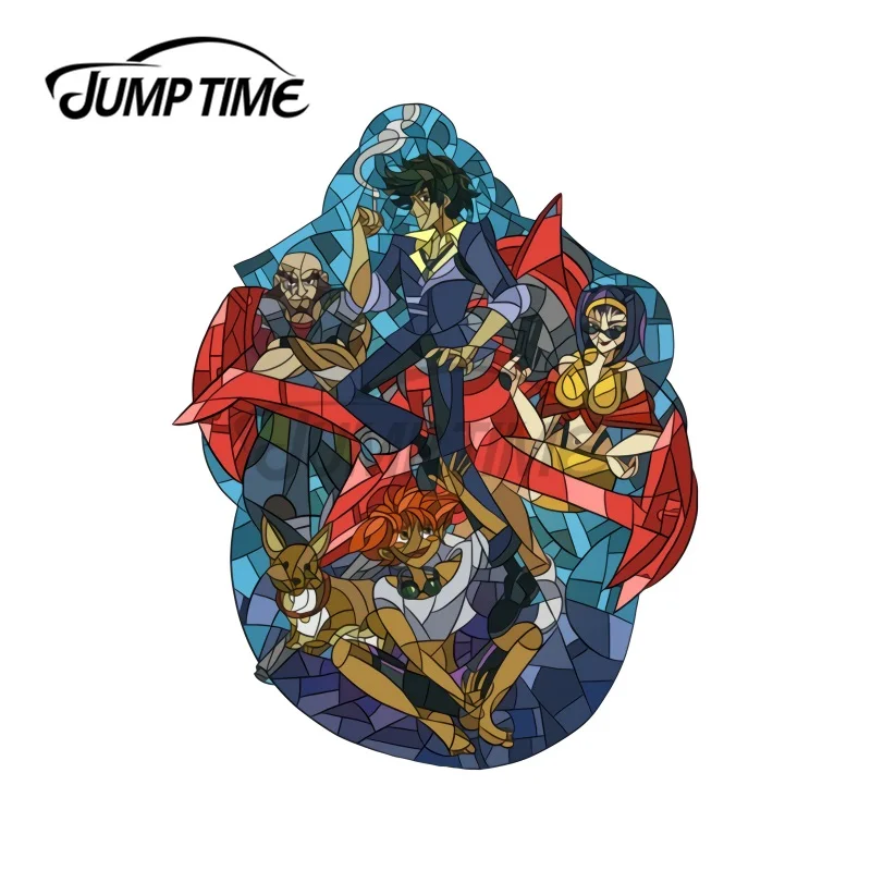 JumpTime 13x8 5 см Ковбой Бибоп Спайк и персонал искусства аниме графическая наклейка