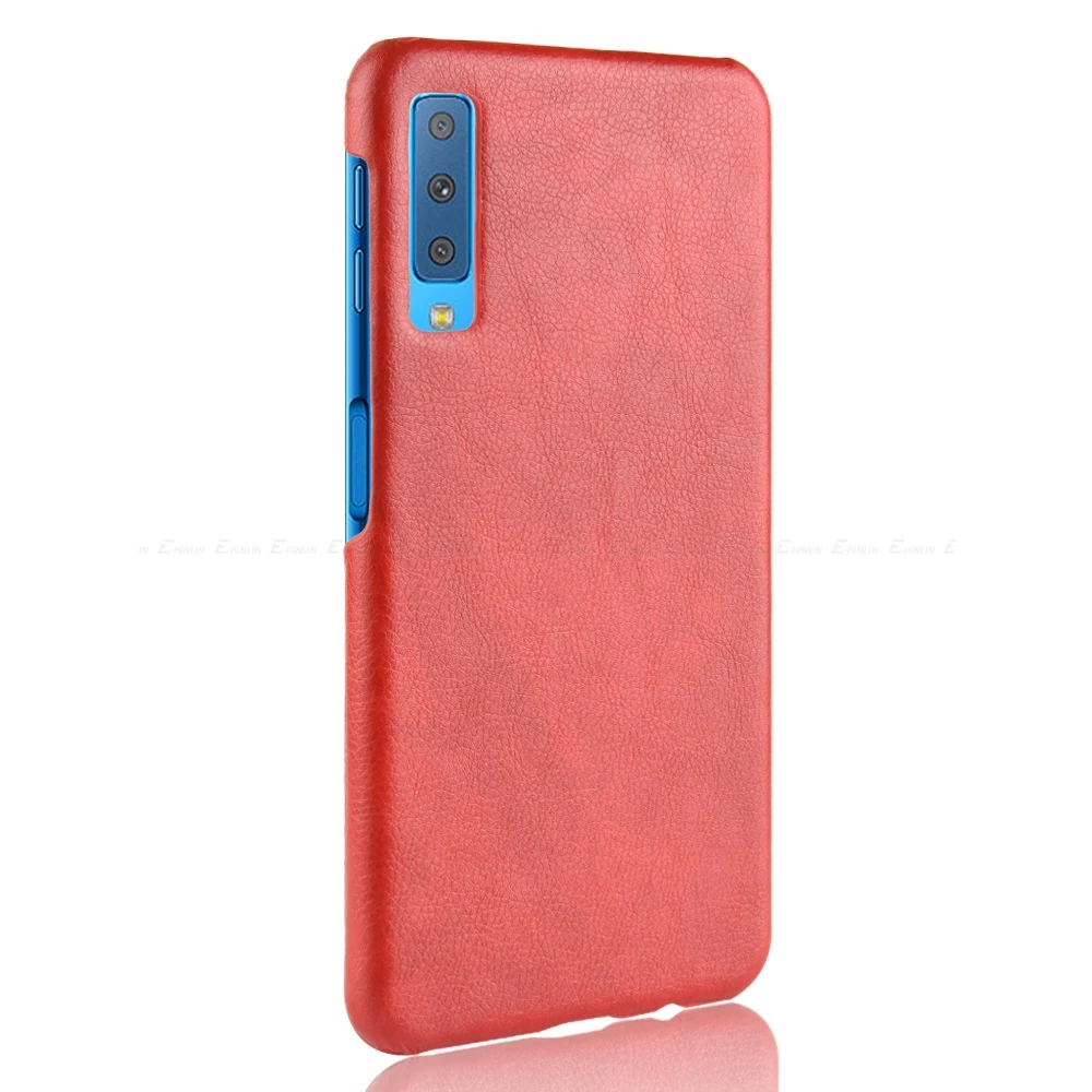 Кожаный чехол накладка для Samsung Galaxy A2 A7 A8 A9 Pro Star J2 J4 J6 J8 Core Plus 2018 ультратонкий