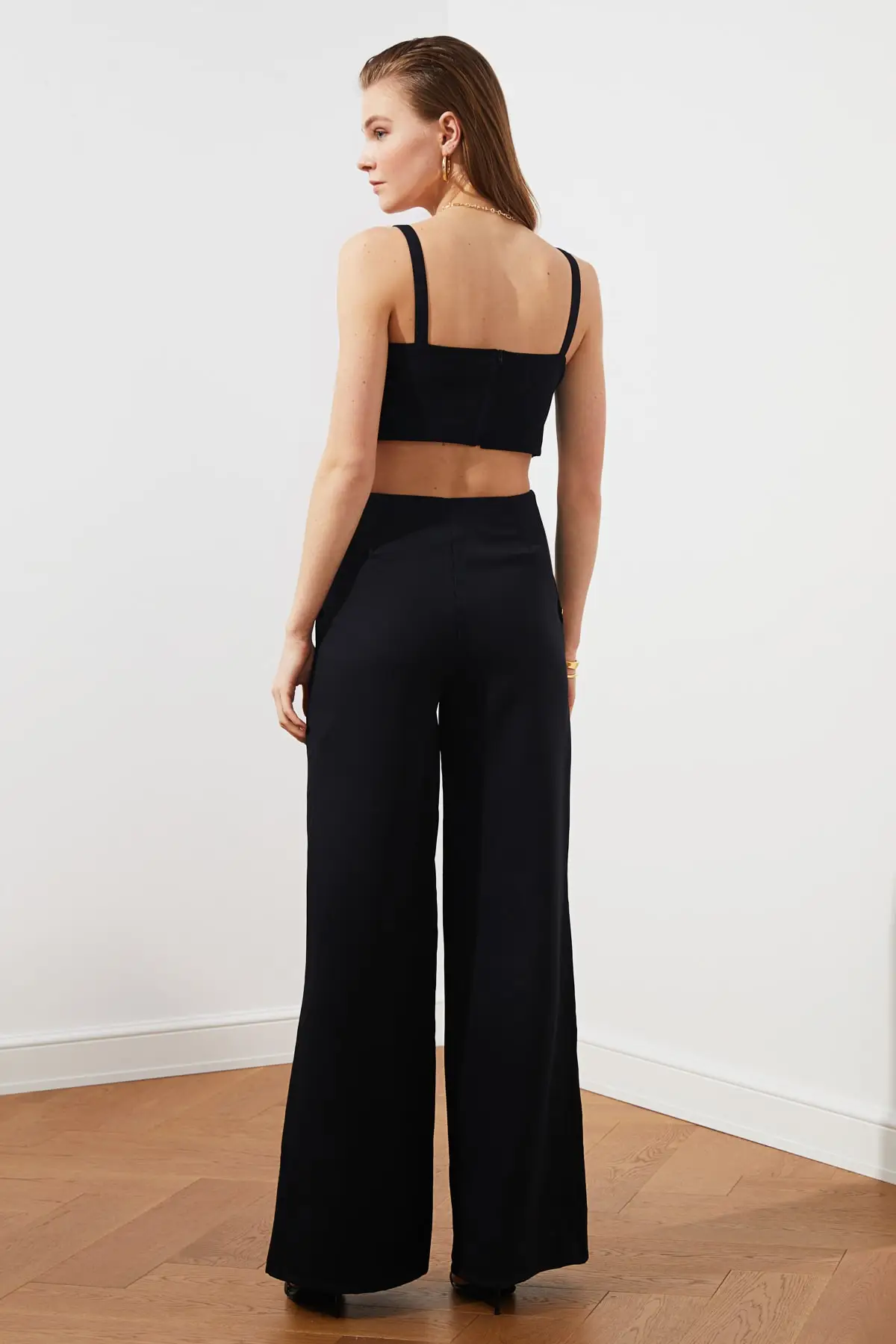 

Trendyol Detail at Waist Pants TPRSS21PL0257
