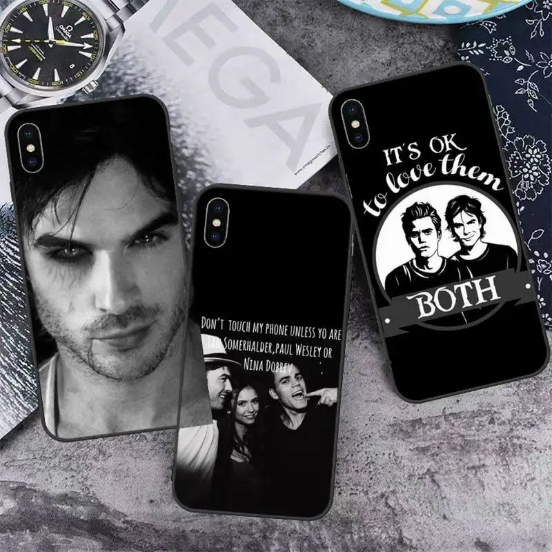 

The Vampire Diaries Phone Case for iPhone 11 12 13 pro XS MAX 8 7 6 6S Plus X 5S SE 2020 XR mini