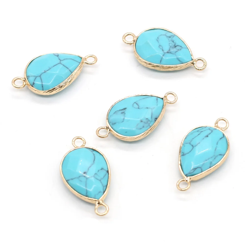 

3pcs Hot New Product Natural Stone Connector Exquisite Fashion High Quality Accessories for Jewelry Making Necklace Bracelet