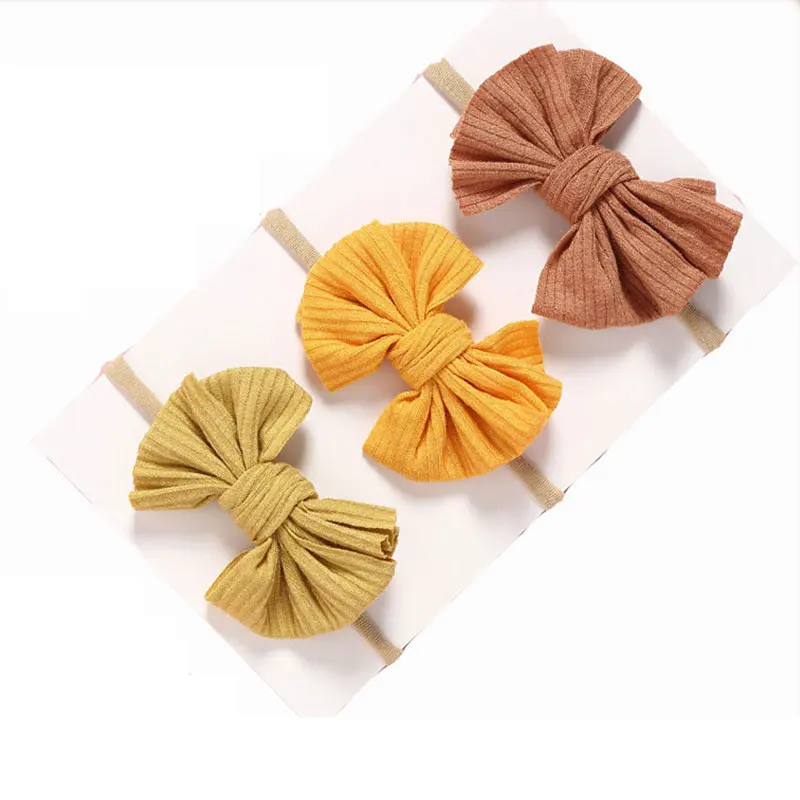 

Bow Headband Elastic Hair Ring Baby Headband Girls Kids Hairband Infant Hair Accessories Thin Rope Hairbands Headbands Bowknot
