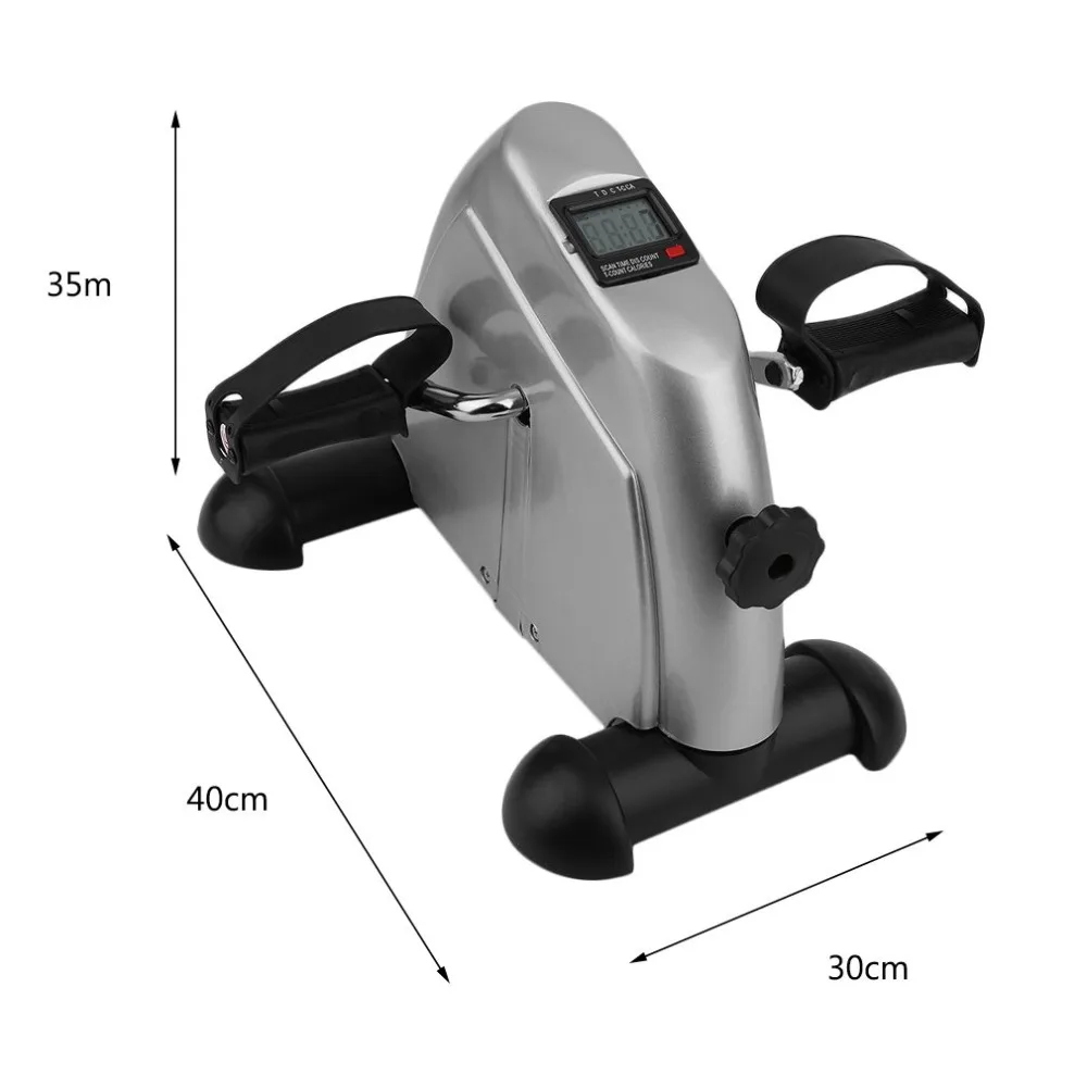 

Home Exerciser Cycling Fitness Mini Pedal Exercise Bike LCD Display Indoor Cycling Bike Stepper For The Aged Young Lose Weight