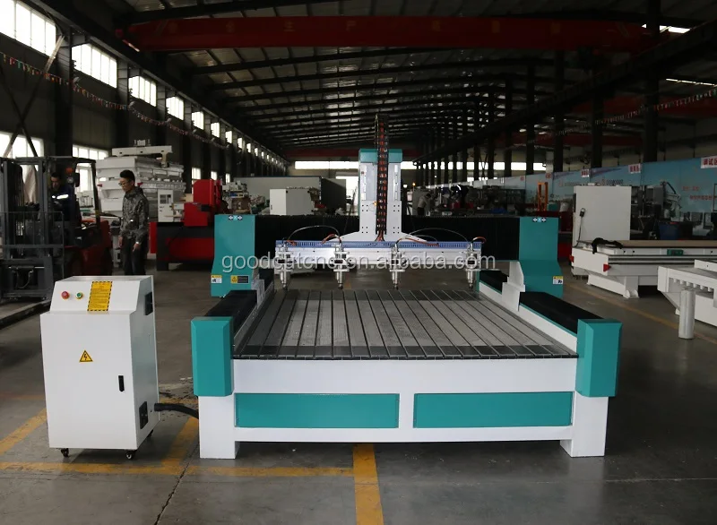 

GoodCut multi- head horizontal spindle 1325 machine cnc 3d wood router