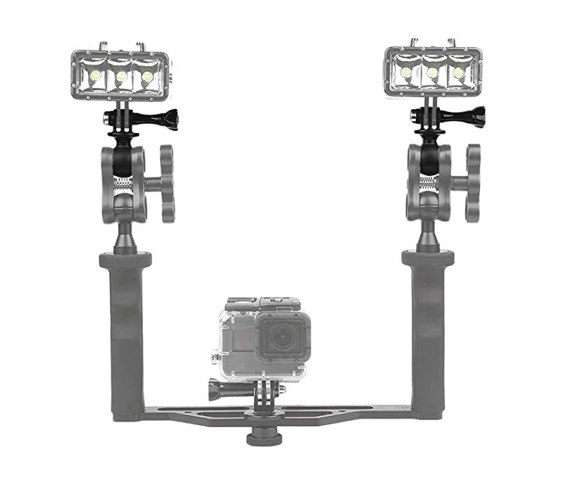 For GoPro RAM Tripod Mount Ball Head Base Adapter w/ Screw for Go Pro Hero 8 7 6 5 4 Sjcam Yi 4K Sport Action Camera Accessory