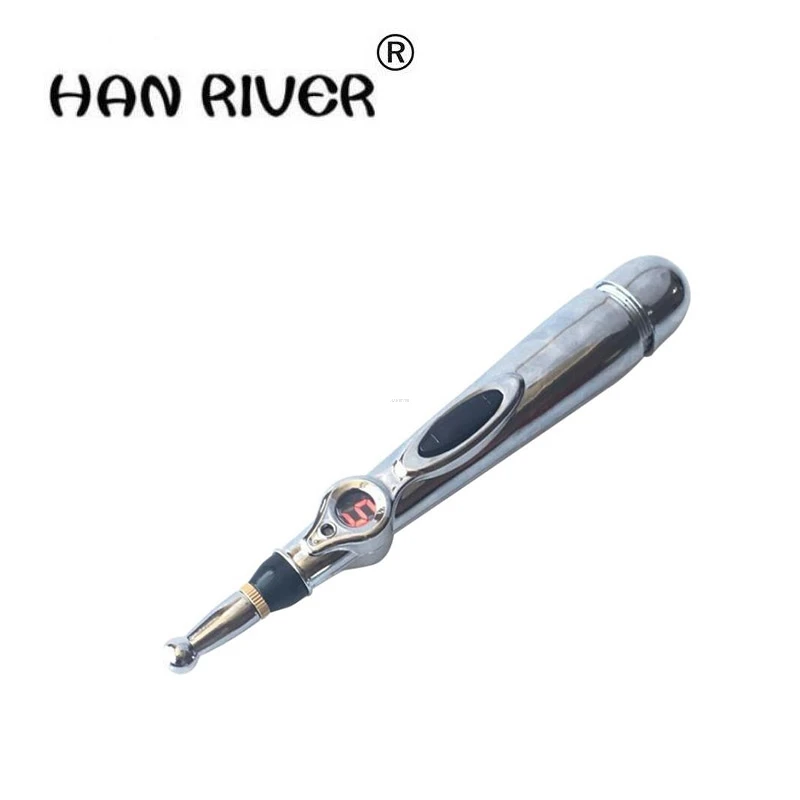 

HANRIVER acupuncture pen English electric massage meridian energy point pen pen cycle
