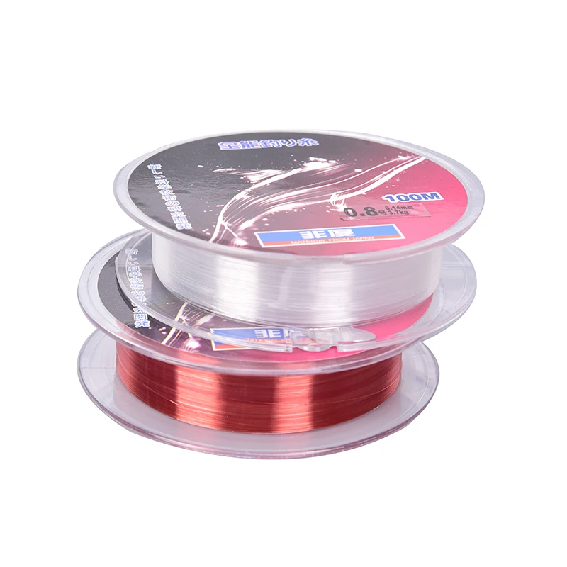 

The new 100m nylon fly fishing line is fluorocarbon-free and can be tied with Pescar Wiesen Hengglesport. Super strong