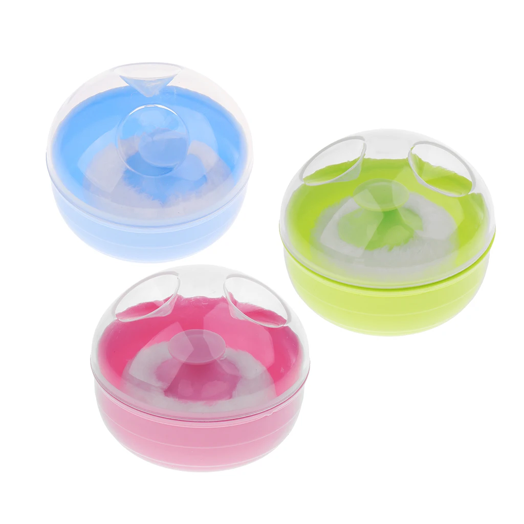 Prettyia Косметическая пуховка для макияжа мягкого тела и лица контейнер губки|Уход