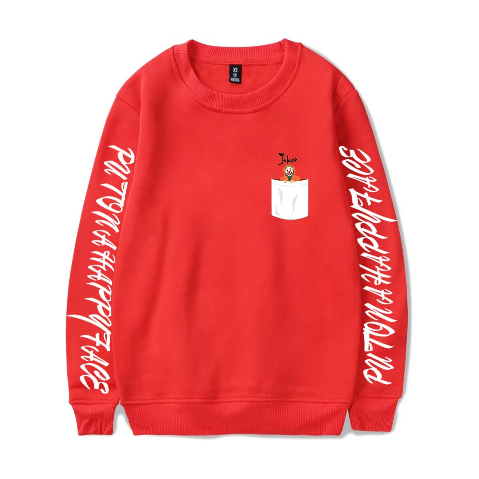 

Smiley Joker Custom Printed Fashion Tracksuit O-Neck Women/Men Long Sleeve Sweatshirts Harajuku Streetwear For Couples Clothes