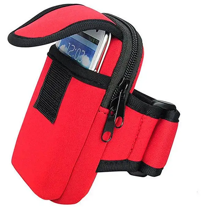 

Sports Running mobile wallet Holder hiking exercise arm package bag