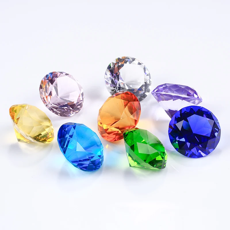 40 мм 12 шт прозрачные/смешанные цвета упакованы розовая Подарочная коробка