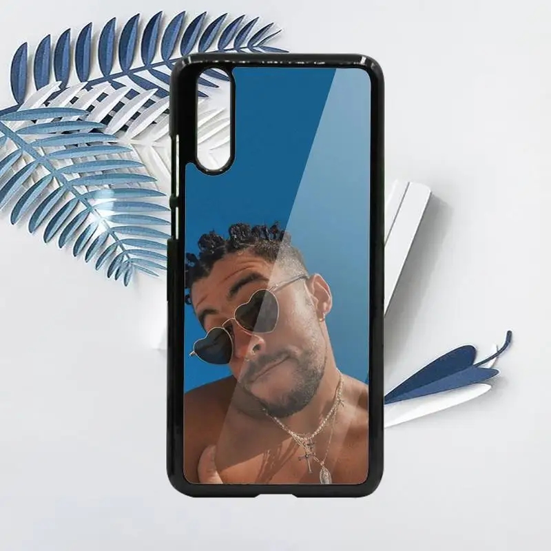 

Yo Perreo Sola Bad Bunny Maluma Phone Case PC For Samsung galaxy S note 8 9 20 10 e lite2019 plus pro ultra