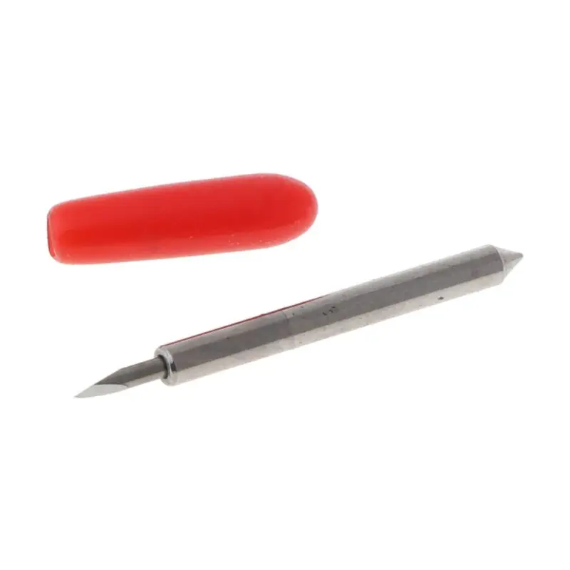 

12mm Black Cutting Plotter With 5pcs Blades 30/45/60 Degree for Roland Vinyl Cutter Blade Holder Milling Cutter