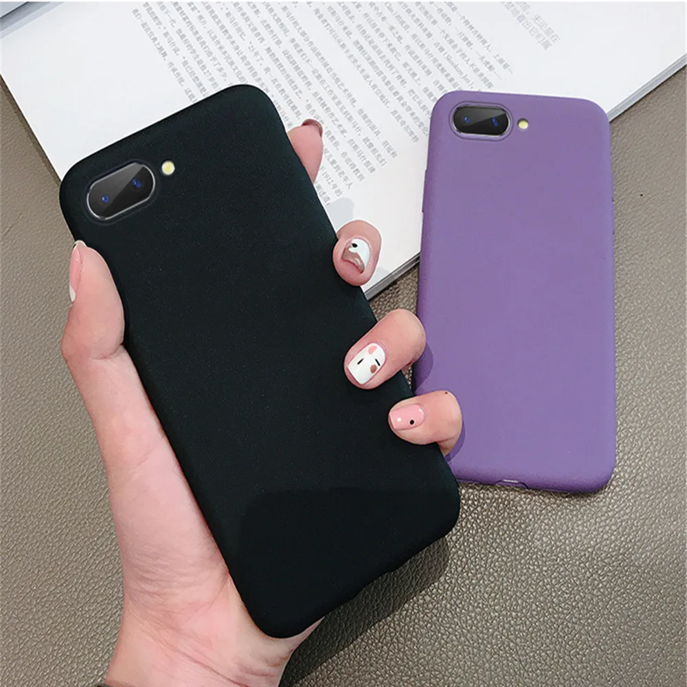 Silicone Soft Phone Case For iPhone 7 8 6 6S Plus Slim Thin Anti Fingerprint Cover X XS Max XR Matte TPU |
