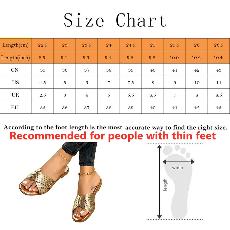 

Women Summer Slippers Outdoor Summer Beach Shoes Fashion Brand Slip-on Woman Slippers Female Leather Sandals FS21S290