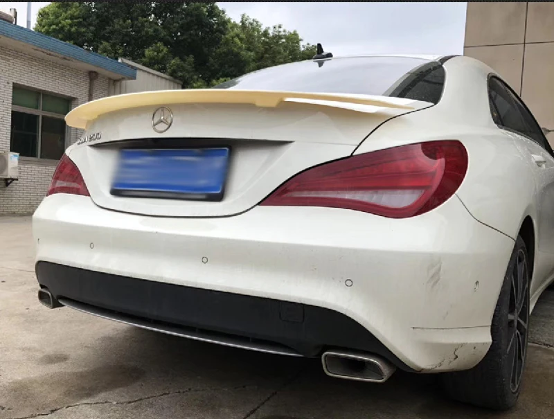 Разноцветные Спойлеры для задних крыльев Mercedes-Benz CLA W117 CLA180 CLA200 CLA250 CLA45 из