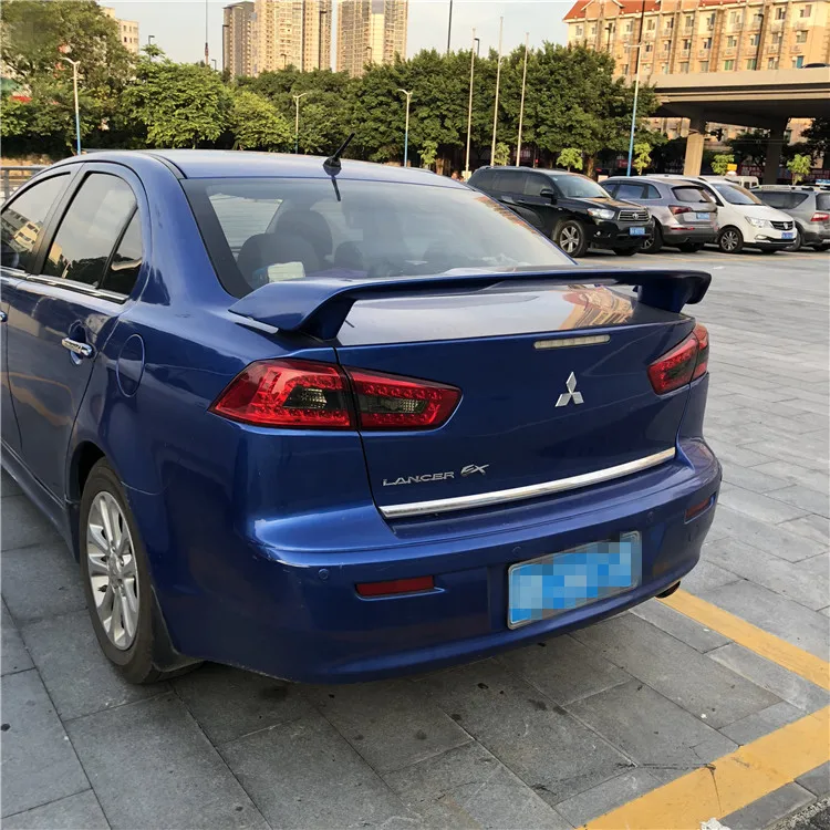 Спойлер для Mitsubishi Lancer YCDK 2013 2018 спойлер из АБС пластика заднего крыла автомобиля