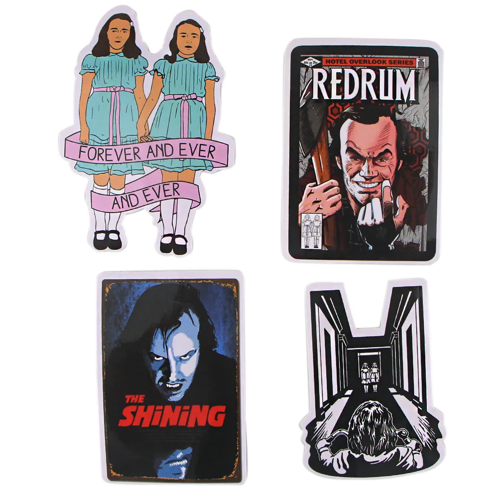 Ransitute R1027 32 шт./компл. фильма ужасов призрак близнецов Творческий стены стикеры