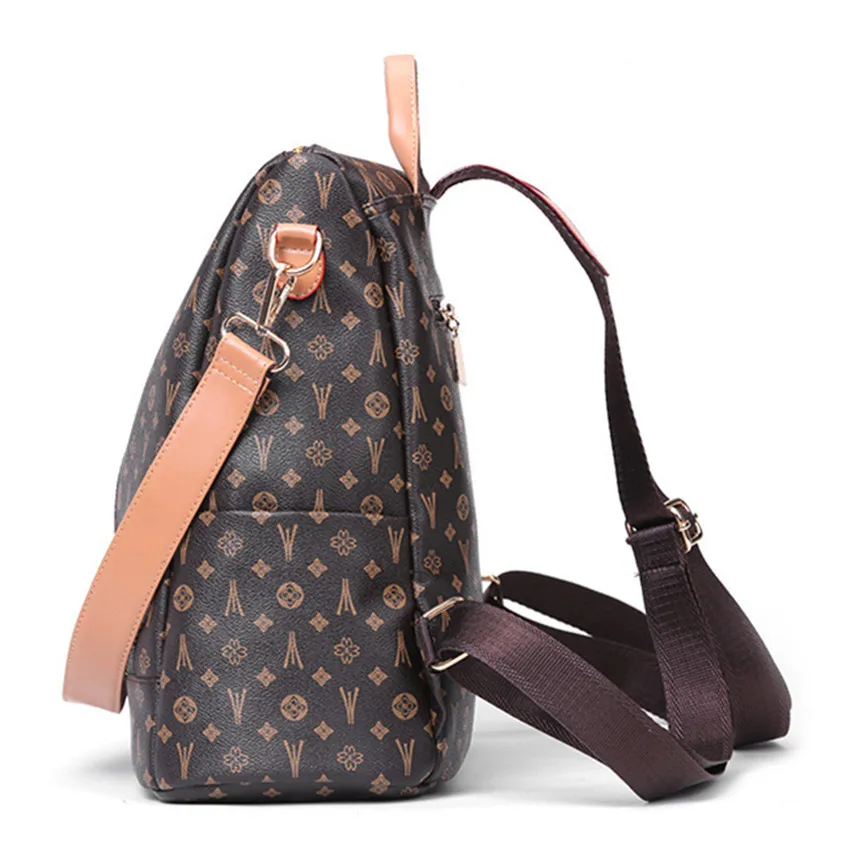 Винтажный женский роскошный брендовый дизайнерский рюкзак туристический