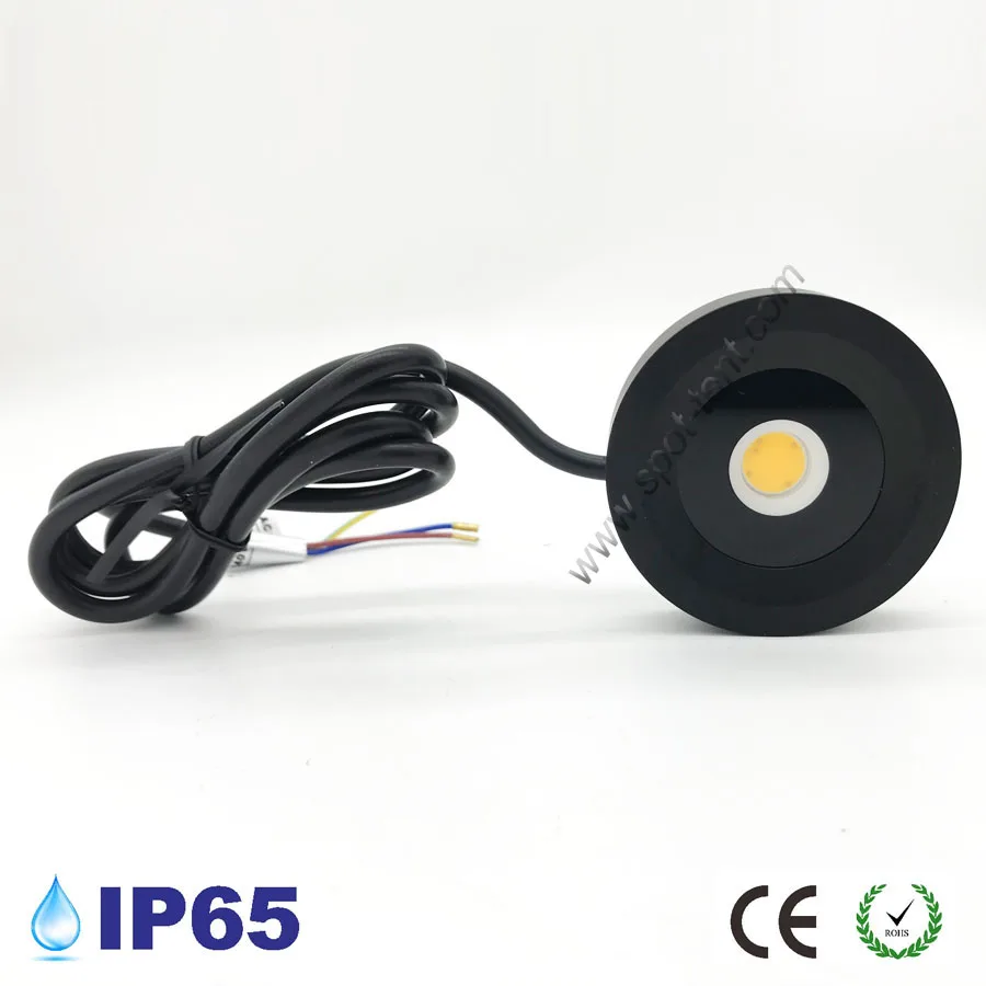 IP65 IP67 тонкий 3 Вт 5 ТРИАК с регулируемой яркостью мини светодиодная лампа Точечный