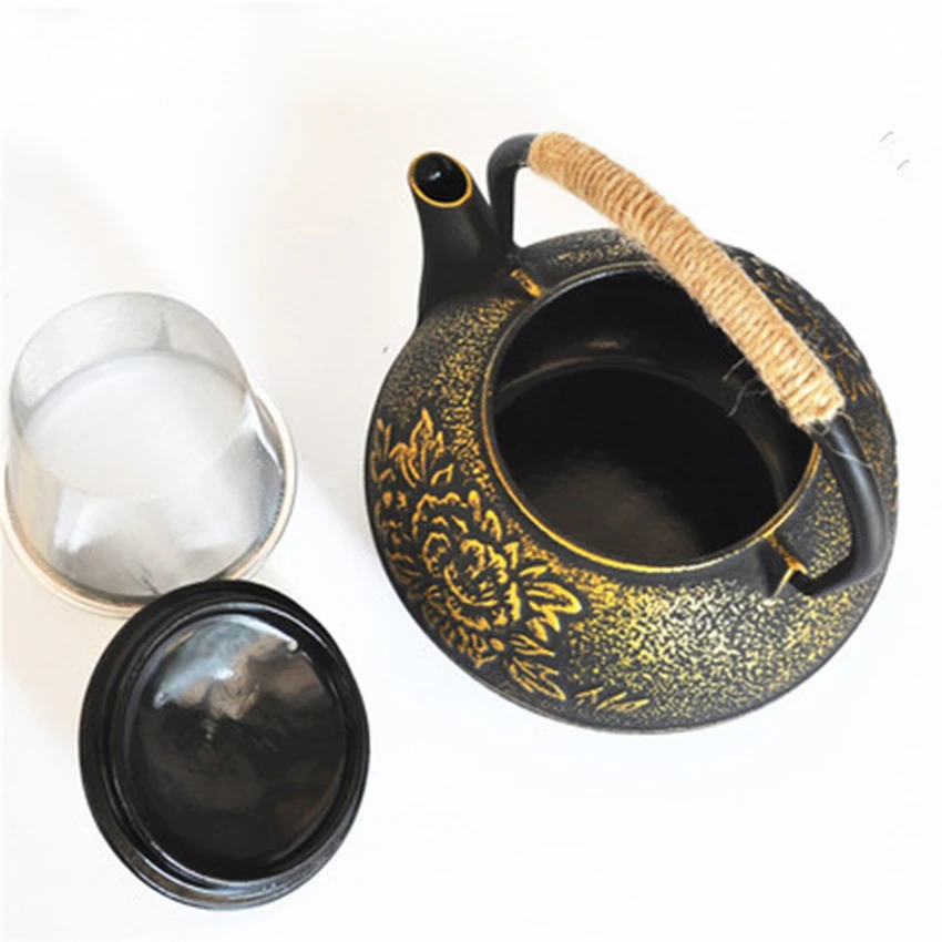 Японский чугунный чайник с ситечком из нержавеющей стали 30 унций (900