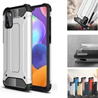Противоударный жесткий защитный чехол для Samsung Galaxy A31 A51 A71 M31 M30 A10 A20 E A30 S A40 A50 противоударный защитный чехол-бампер