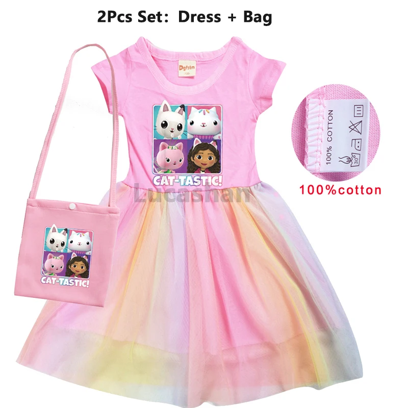 Габби кукольный домик для девочек и кошек изысканные костюмы косплея платья