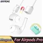 Магнитный ремешок на шею для наушников Apple Airpods Pro, защита от потери