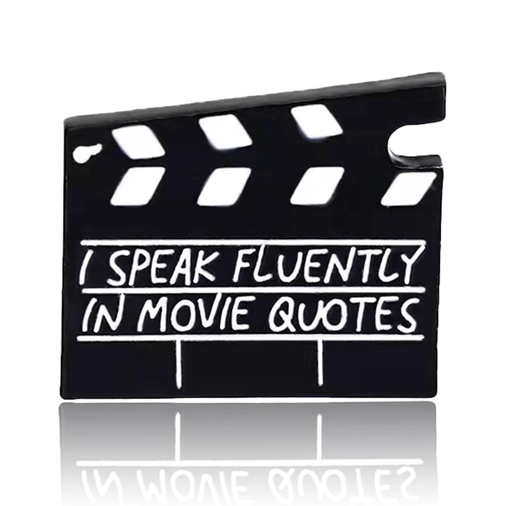 Винтажные эмалированные булавки металлическая брошь для фанатов фильмов значок