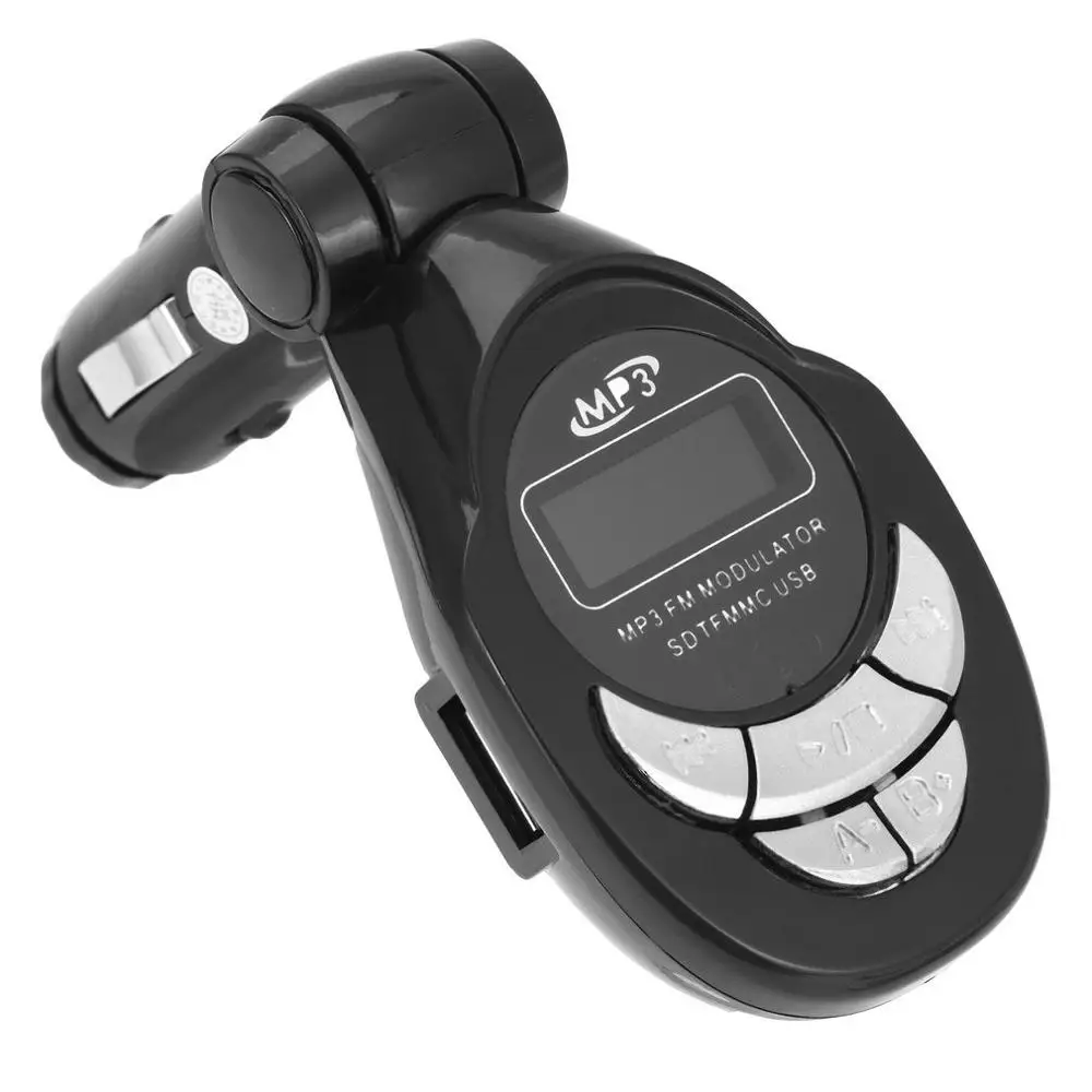 Новинка 2019 4 в 1 Автомобильный MP3 плеер беспроводной fm передатчик аудио модулятор