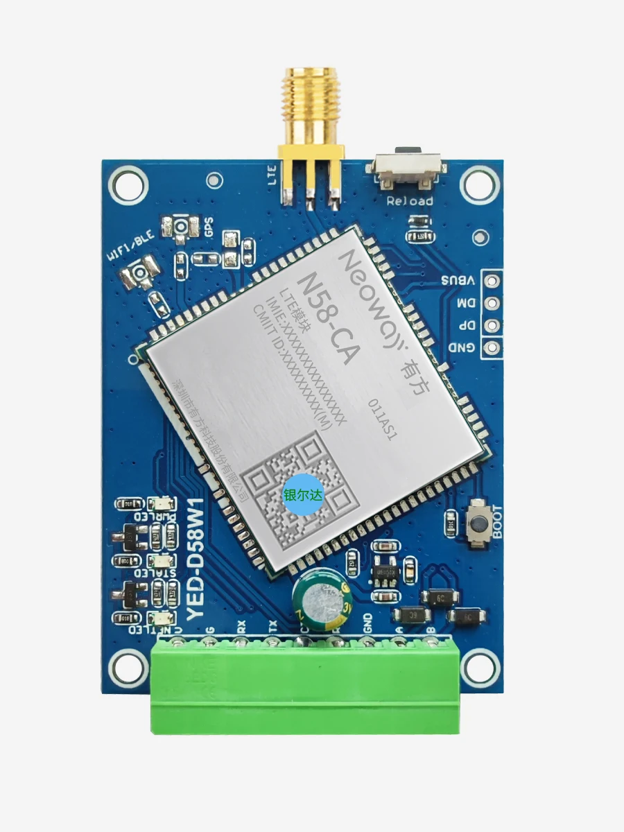 

CAT1 N58 4G модуль RS232 + 485 интерфейс 4G DTU IoT промышленное управление
