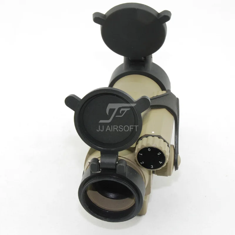 JJ Airsoft M2 Red Dot (черный/коричневый) Micro Реплика Бесплатная доставка (ePacket/HongKong Post Air