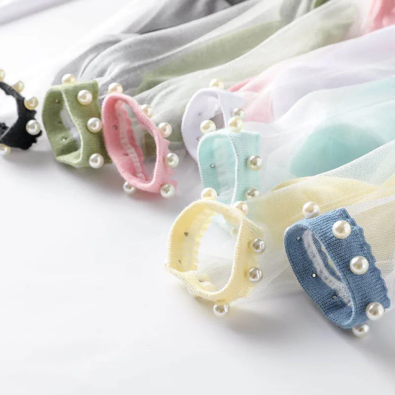 

10pairs Women socks Cotton Lovely Candy Color Imitation Pearl Women's Socks.Casual Ladies Girl's Short female Socks Sox Hosiery