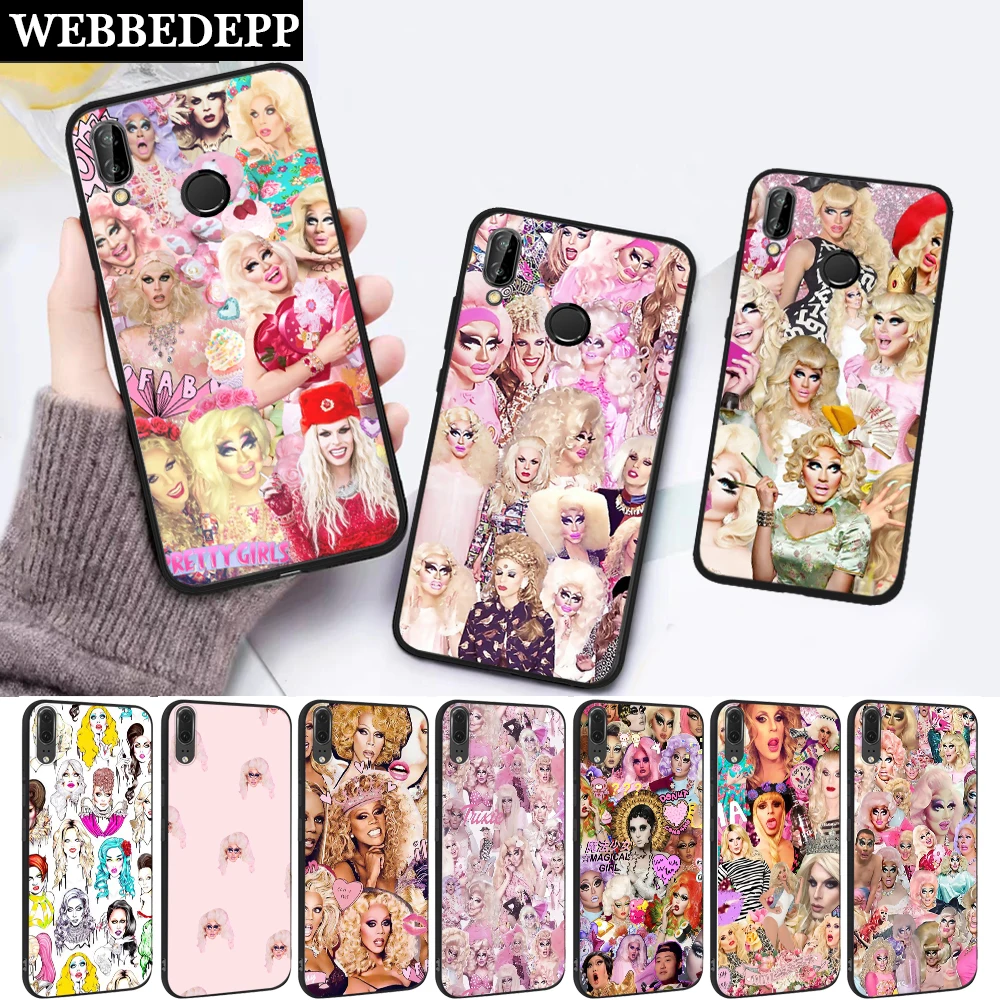Силиконовый чехол RuPaul's Drag Race для Huawei P8 Lite 2015 2017 P9 2016 Mimi P10 P20 Pro P Smart 2019 P30|Бамперы| |