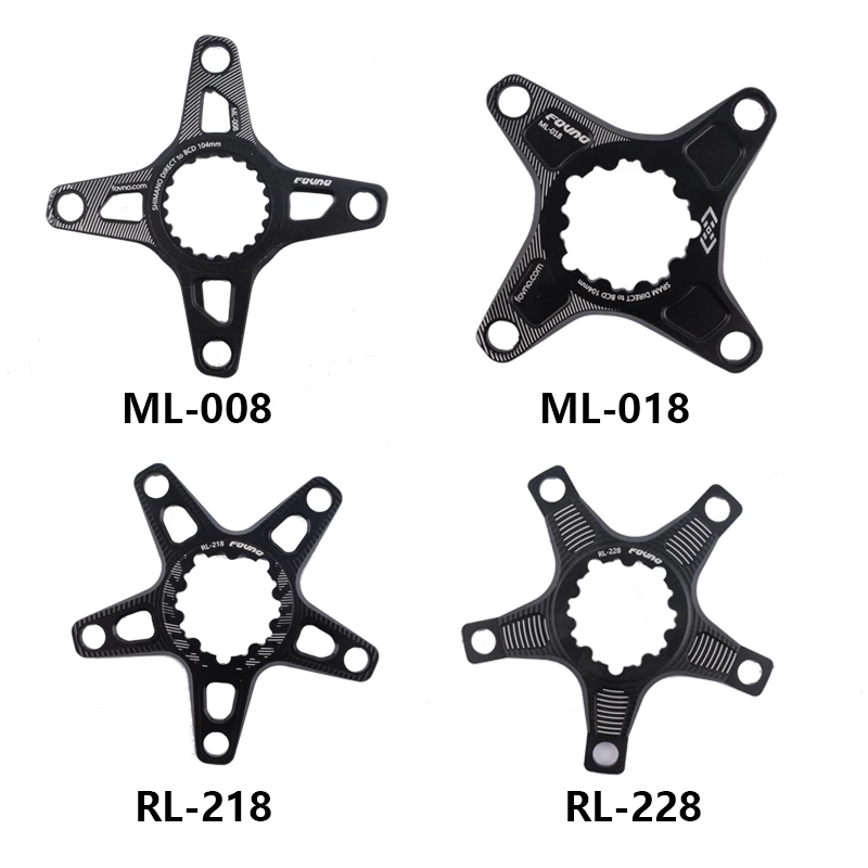 

FOVNO Disk Grab ML-008 104bcd For Shimano ML-018 104bcd For Gxp RL-218/RL-228 For Gxp Turn 110bcd 5-jaw 12 Speed MTB Chainring