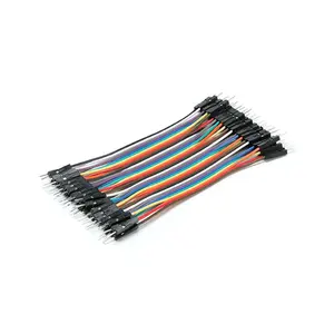 2021 NEW Super Long Color Breadboard Cable Jump Wire Jumper For Arduino 2.54mm 1p-1p Pin Male to Male