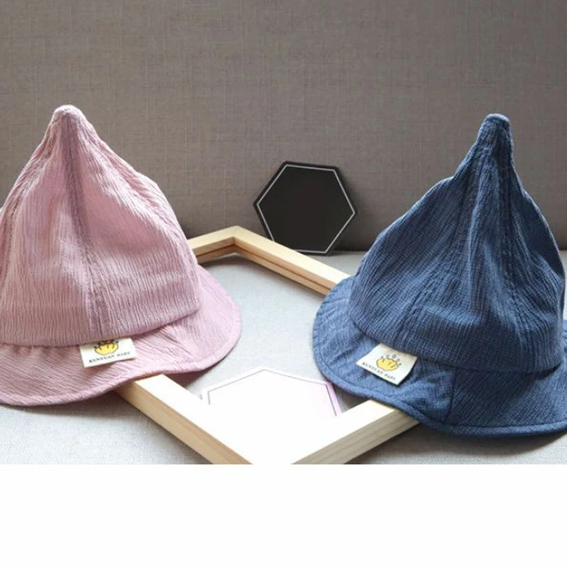 Сезон весна лето Корейская версия конической шляпы с острым носком