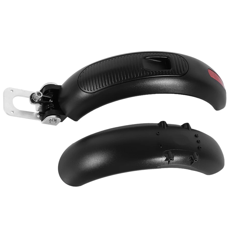 

2x Scooter Wheel Mud Protection Kit, Black & 1set for Ninebot Scooter ES1 ES2 ES4 36V Lithium Battery Protection Panel